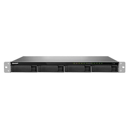 Qnap Intel Xeon E-2124 3.3GHz/8GB DDR4/4GbE/9SATA/USB3.1/9-Bay 1U TS-983XU-RP-E2124-8G-US